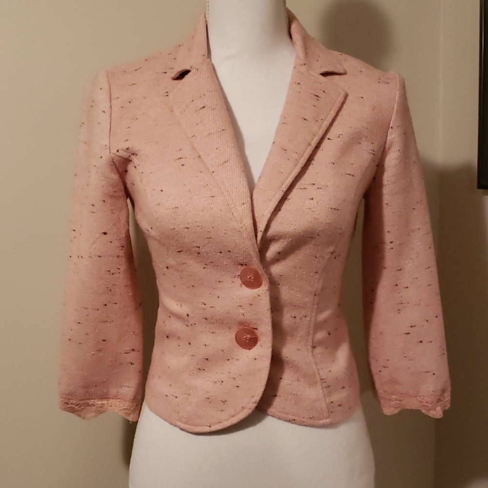 Pink Blazer - Size S